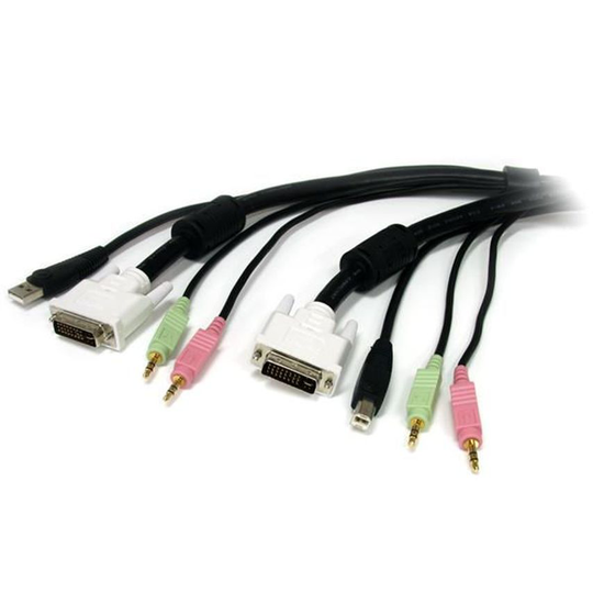 Startech 6ft 4in1 USB DVI KVM Cable- you get 17