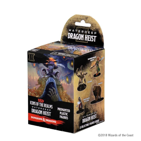 D&D Icons of the Realms Waterdeep Dragon Heist Booster Brick (8 Units)