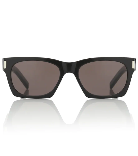 SL 402 rectangular acetate sunglasses