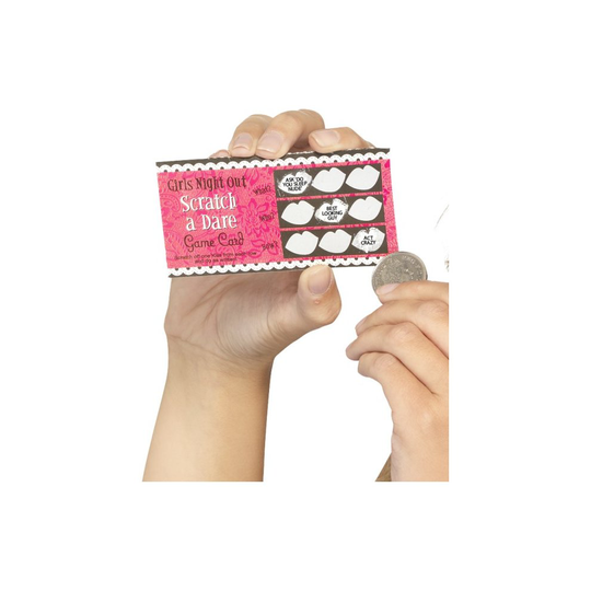 Pink 6 Pack Hen Night Dare Scratch Cards - hen night cards dare scratch party 6 game games