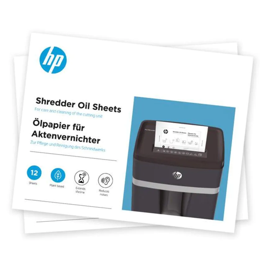HP HP Shredder Oil Sheets 9133