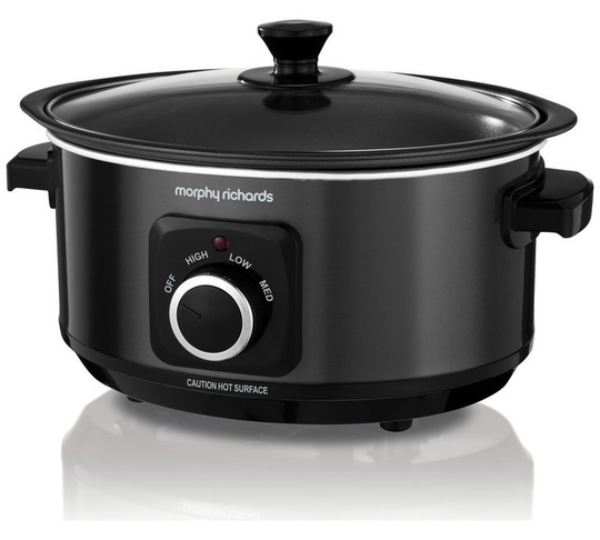 Morphy Richards Evoke 3.5L Sear and Stew Slow Cooker - Black
