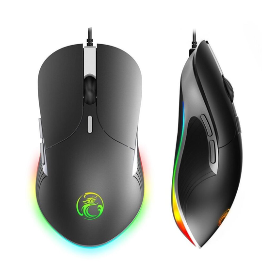 Gaming Mouse Wired LED 3200 DPI USB Ergonomic Mause Computer Mouse Gamer With Cable For PC Laptop RGB optical Mice With Backlit