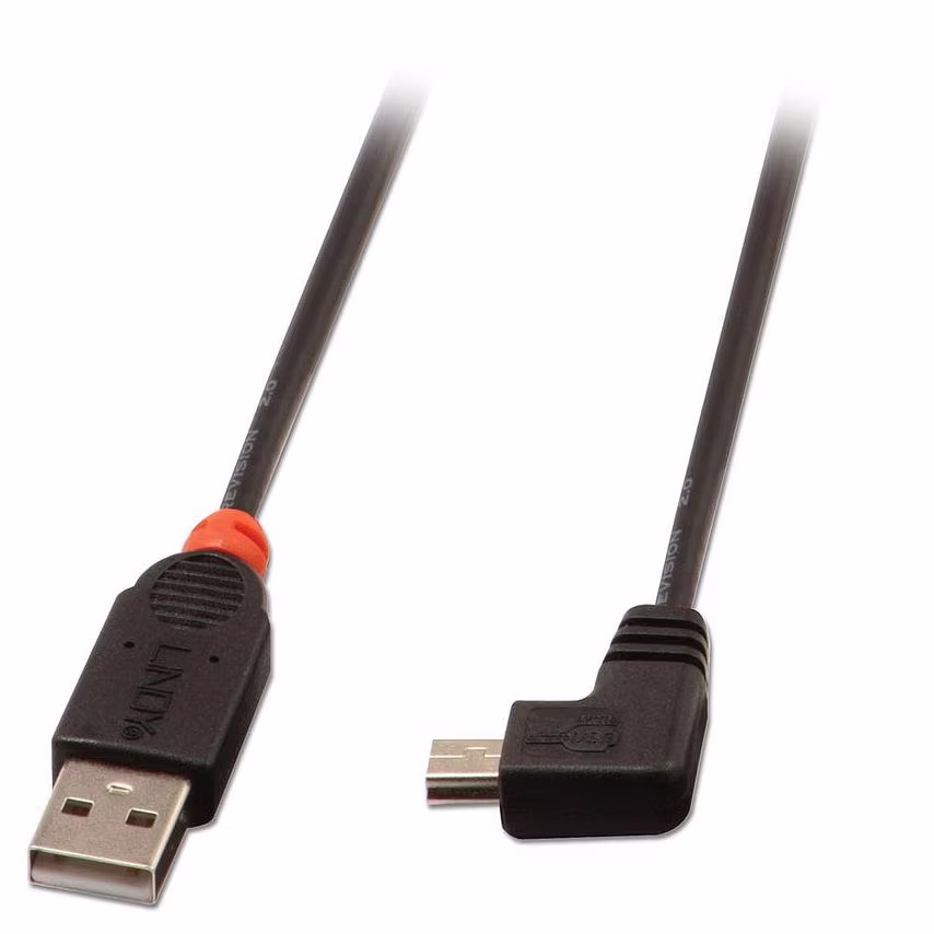 Lindy Cables & Adapters 2M Usb 2.0 Cable 90Degree 4R72389- you get 43