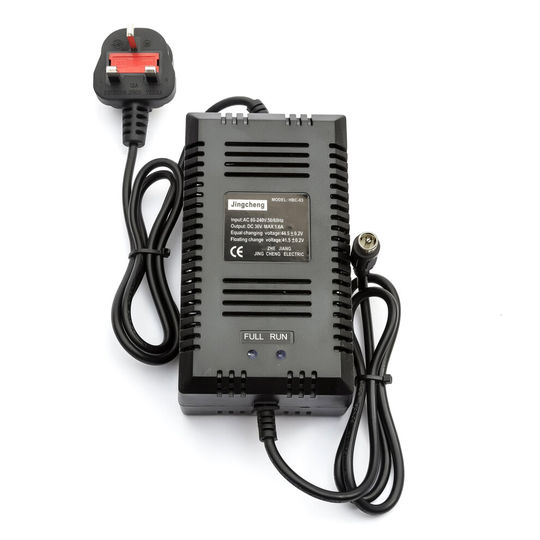 36v Battery Charger 36 Volt 1.5amp 1.6amp UK Plug Electric Scooter Bike Bicycle