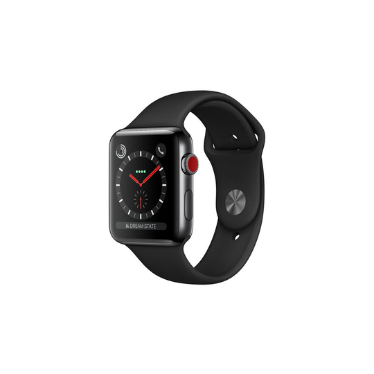 Apple Watch Series 3 42MM GPS + Cellular Stainless Steel Black