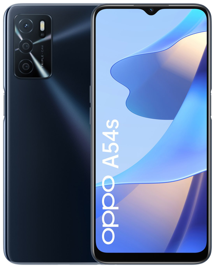 SIM Free OPPO A54s 128GB Mobile Phone - Black