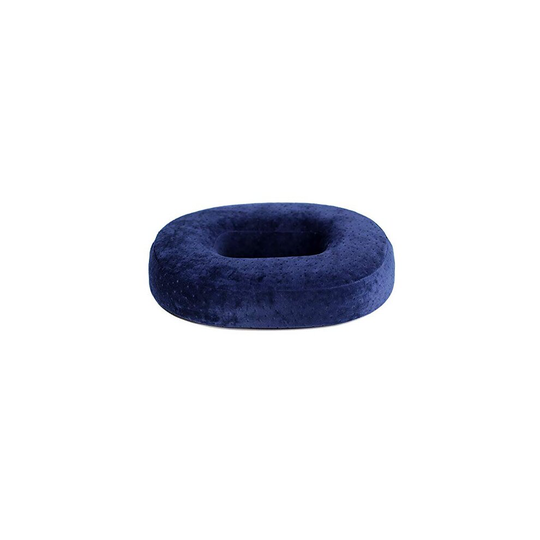Donut Seat Cushion Memory Foam Reduces Pressure Ideal for Haemorrhoid and Piles Sufferers, Coccyx Pain, Post Natal and Post Surgery Pain Relief &