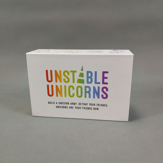 (Unstable Unicorns White 1) Unstable Unicorns - Family Gathering Board Game