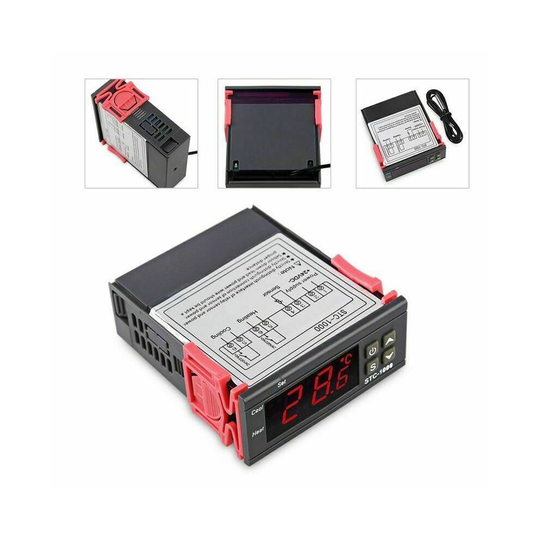 (12V) 12V 220V Digital Thermostat Temperature Controller