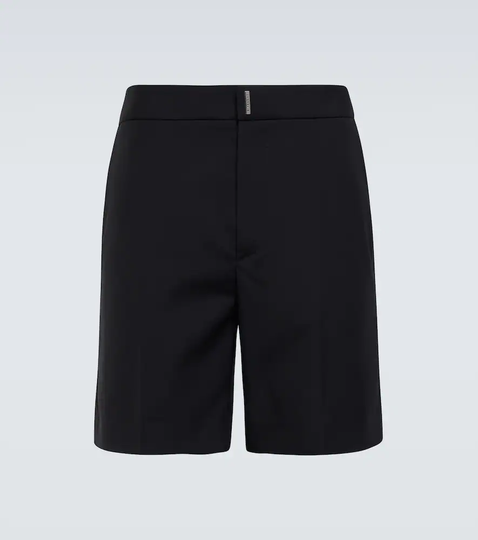 Wool Bermuda shorts