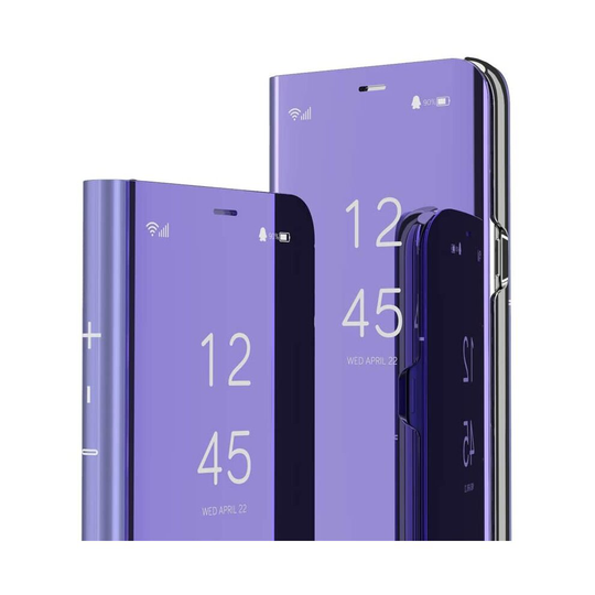 IMEIKONST Compatible with OPPO Find X5 Pro Case, Mirror Design Bookstyle Makeup Clear View Window Stand Protective Flip Cover...
