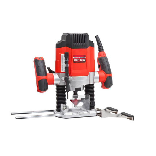 Holzmann OBF1200 1200W Portable 8mm Router 230V