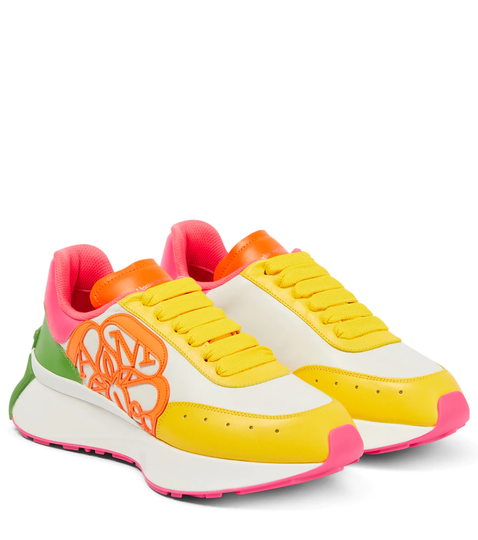 Sprint Runner leather sneakers