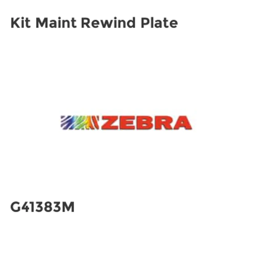 Zebra Kit Maint Rewind Plate- you get 2