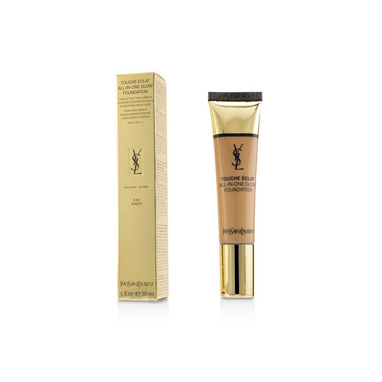 Yves Saint Laurent Touche Eclat All In One Glow Foundation SPF 23 - # B60 Amber 30ml/1oz