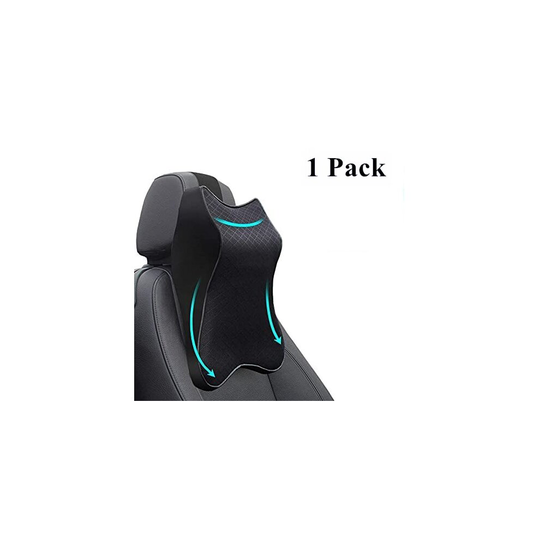 (1 PCS ) Car Seat Headrest Neck Rest Cushion Ergonomic Car Neck Pillow Durable 100% Pure Memory Foam Carseat Neck Support Comfty Car Seat Back Pillows