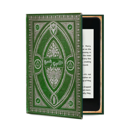 (Slytherin Green) Kindle and Universal eReader Case Book Covers