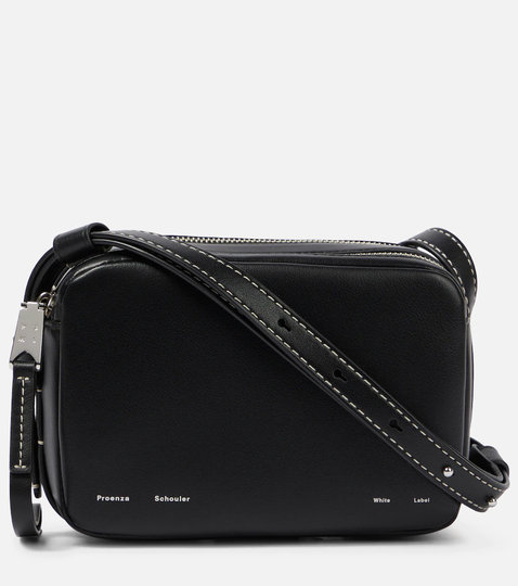White Label Watts Small leather camera bag