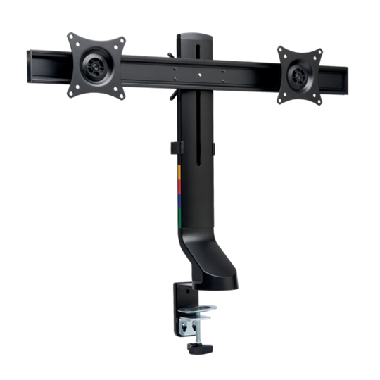 Kensington SmartFit Space-saving Dual Monitor Arm Silver