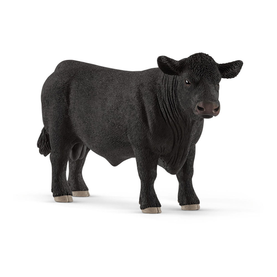Schleich Farm World Black Angus Bull Toy Figure 13879 13879