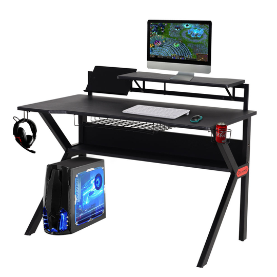 HOMCOM Gaming PC Desk | Computer Table