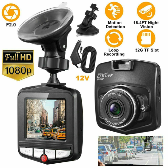 1080P HD Mini Car DVR Camera Video Dashcam Recorder Motion Detection Sensor