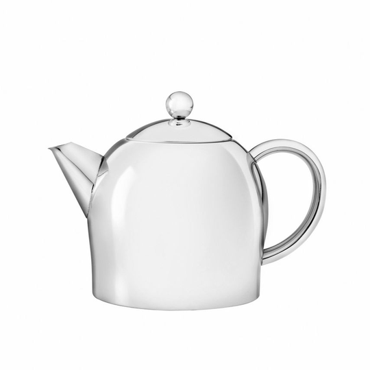 Bredemeijer Teapot Double Wall Minuet Santhee Design 0.5L in Polished Steel