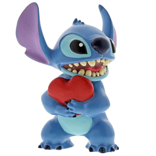 Disney Stitch Heart Mini Figurine