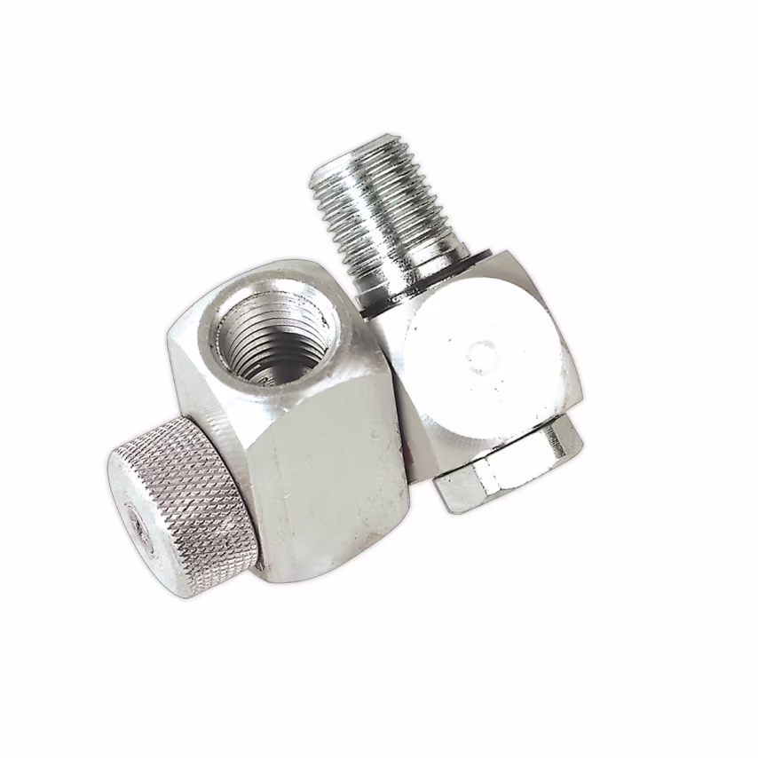 Sealey Z-Swivel Air Hose Connector with Regulator 1/4" BSP