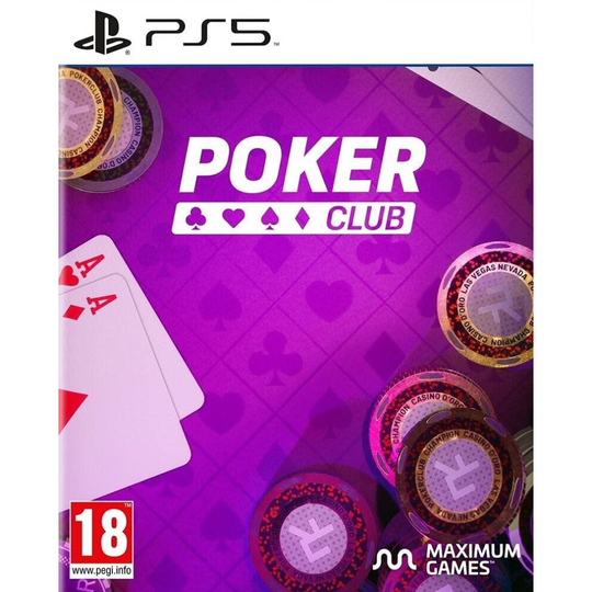 Poker Club | Sony PlayStation 5 PS5 | Video Game