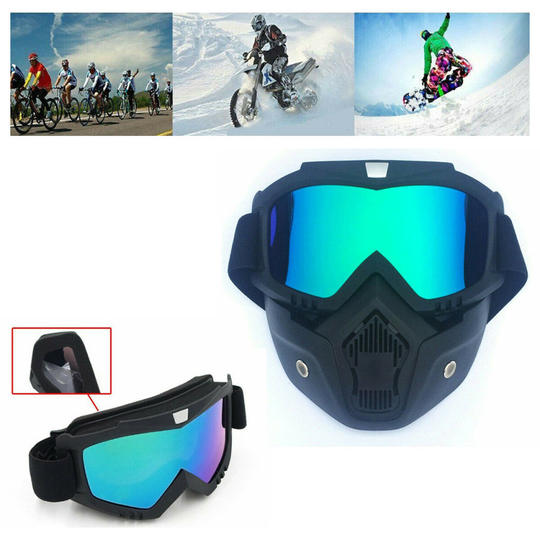 Anti-fog Snow Ski Goggles Sports Snowmobile Goggles Face Mask Eyewear