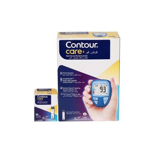 Contour Care Blood Glucose Monitor+ Strips Promo Pack