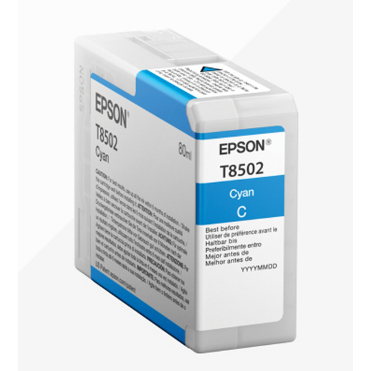 Epson Epson T8502 Cyan Ink Cartridge 80ml - C13T850200
