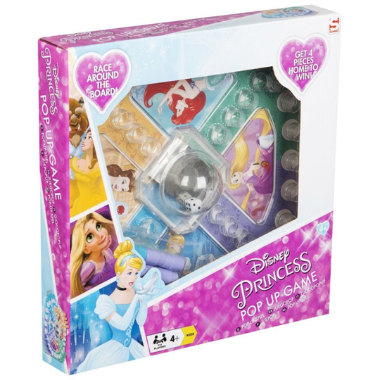 DISNEY PRINCESS POP UP GAME FUN WITH FAMILY AND FRIENDS