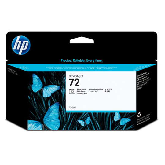 HP Hp 72 Photo Black Ink Cartridge 943PWZ6- you get 2