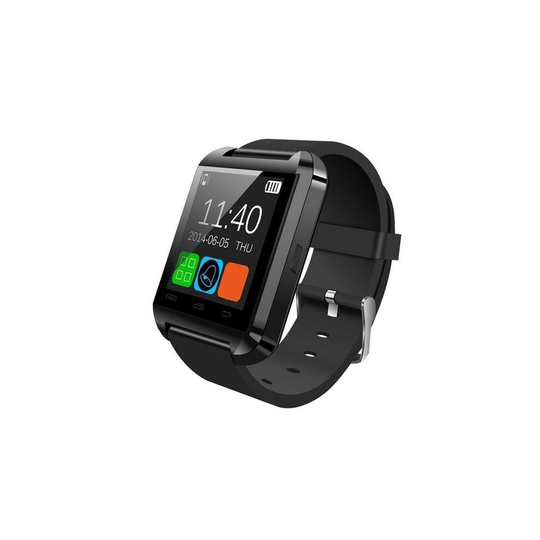 (Black) Android & Apple Compatible Smart Watch