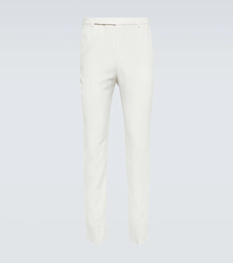 Wool tailored pants