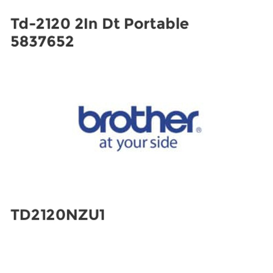 Brother Td-2120 2In Dt Portable 5837652