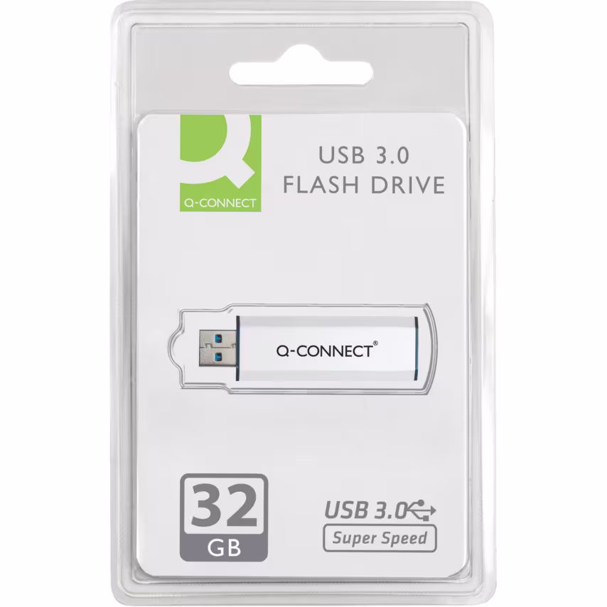 Qconnect 43202005 Slider USB3 Drive 32GB