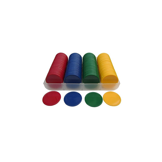 SmartDealsPro Set of 160 Opaque 38mm Plastic Counting Counters Poker Chips