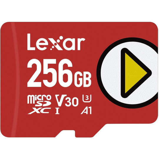 Lexar Micro SD PLAY UHS-I Flash Memory Card 256GB