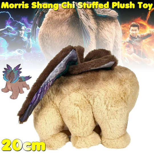20cm Morris Shang Chi Plush Toys Cute Movie Animal Dolls for Kids Gift