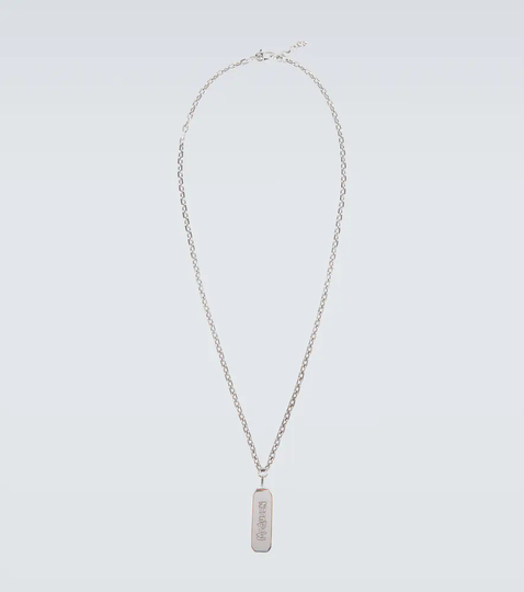 Graffiti signature necklace