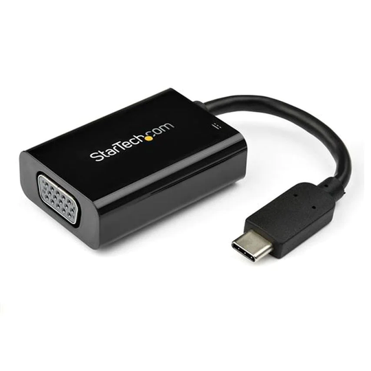Startech USB C to VGA Adapter with Power Delivery
