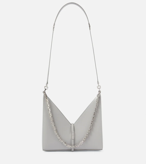 Cut Out Small leather shoulder bag