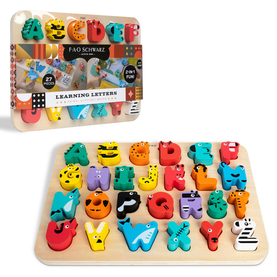 Toy Wood Alphabet Puzzle