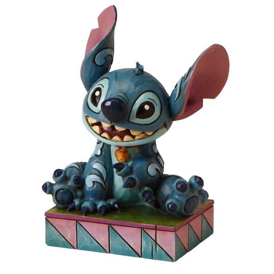 Disney Traditions Stitch Ohana Means Family Figurine