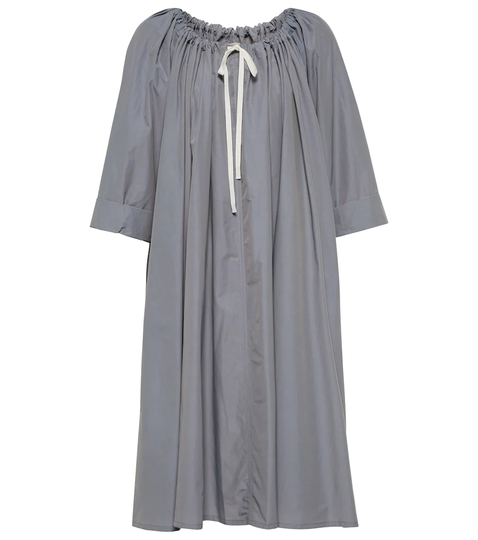 Gathered minidress