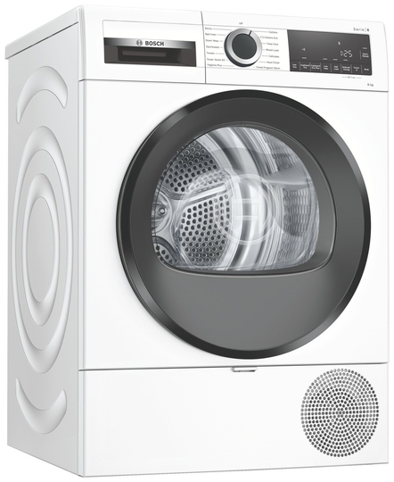 Bosch WQG233D8GB 8KG Heat Pump Tumble Dryer - White